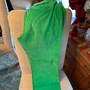 Green Corduroy Vineyard Vines pants 34/32